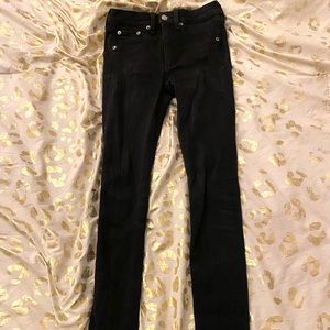 Rag&Bone black skinny jeans